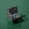 Printed Half Panama AMAYA Green / Blue